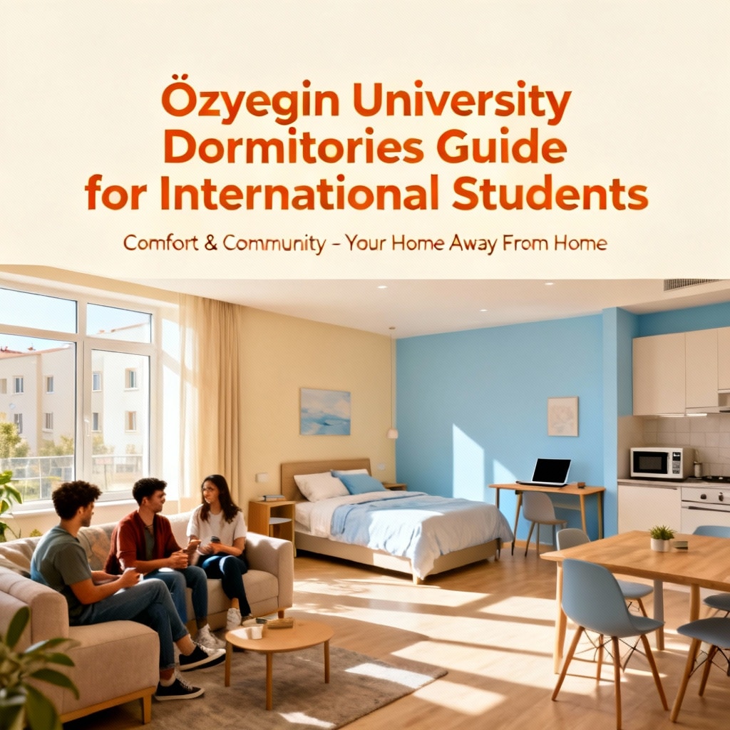 Özyeğin Üniversitesi Yurtları Rehberi Uluslararası Öğrenciler için