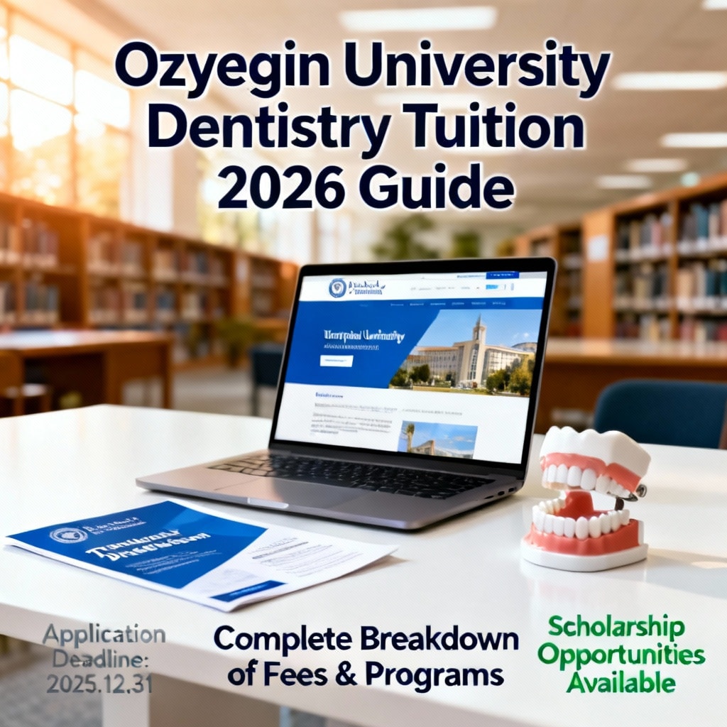 Özyeğin Üniversitesi Diş Hekimliği Ücretleri 2026 Rehberi