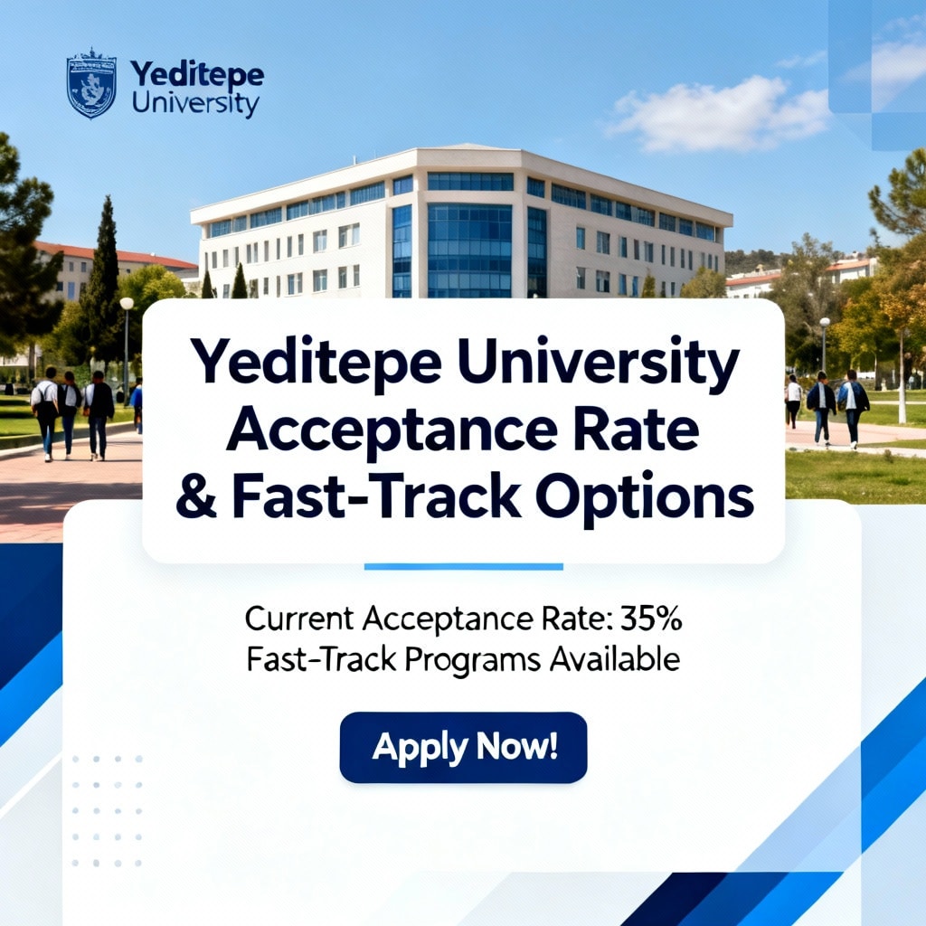 Yeditepe University Acceptance Rate & Fast-Track Options