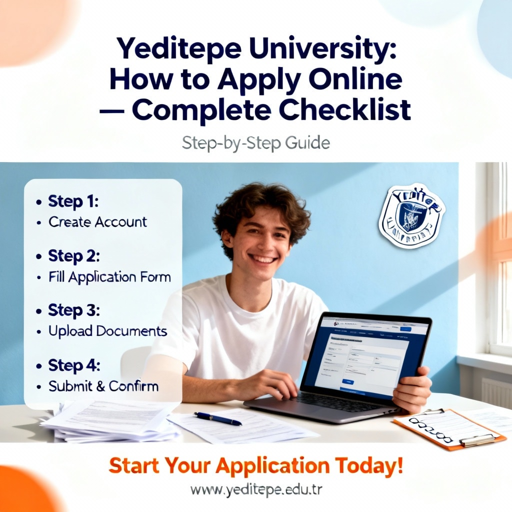 Yeditepe University: How to Apply Online — Complete Checklist