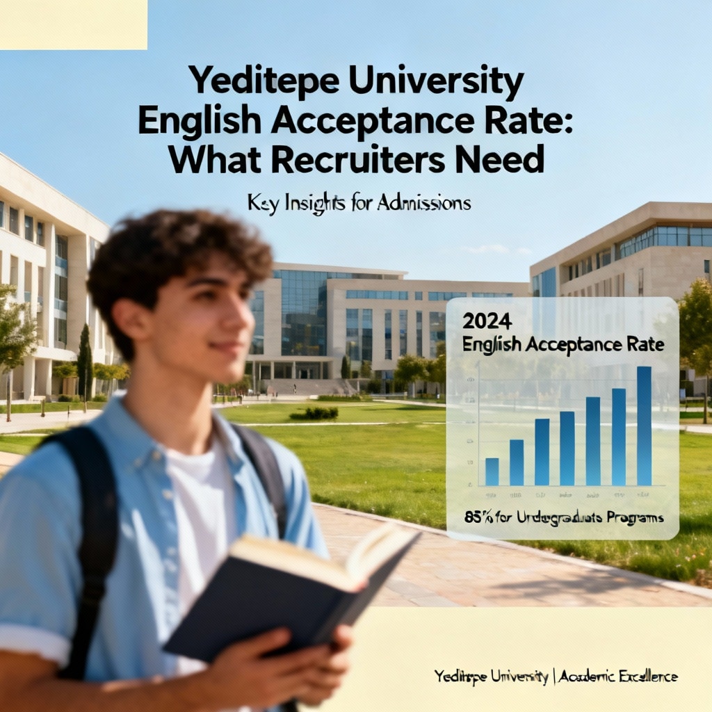 Yeditepe University English Acceptance Rate: What Recruiters Need