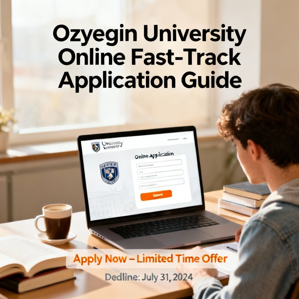 Özyeğin Üniversitesi Çevrimiçi Hızlandırılmış Başvuru Kılavuzu