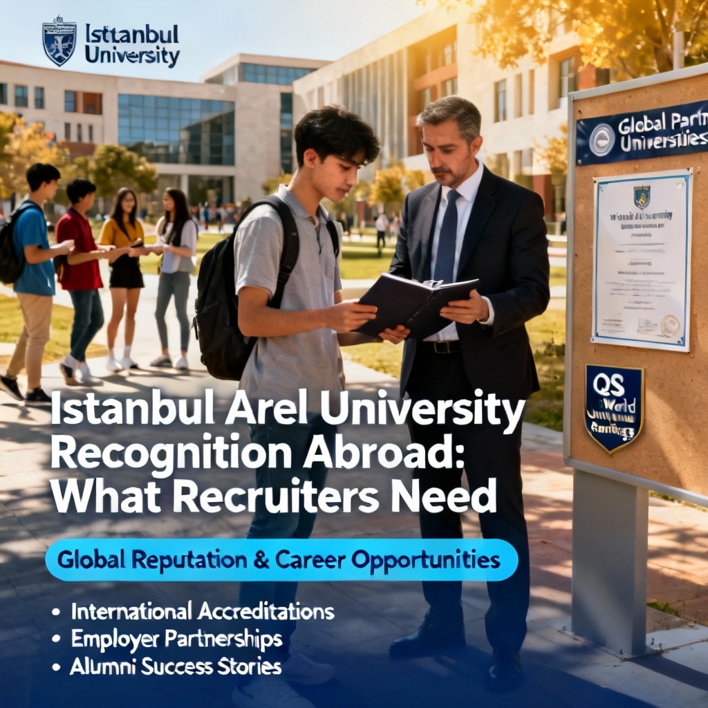 Istanbul Arel University Recognition Abroad: What Recruiters Need