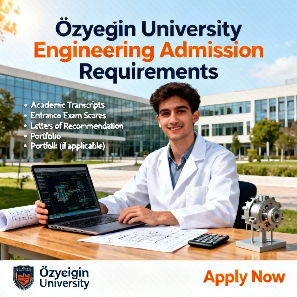 Özyeğin Üniversitesi Mühendislik Kabul Şartları