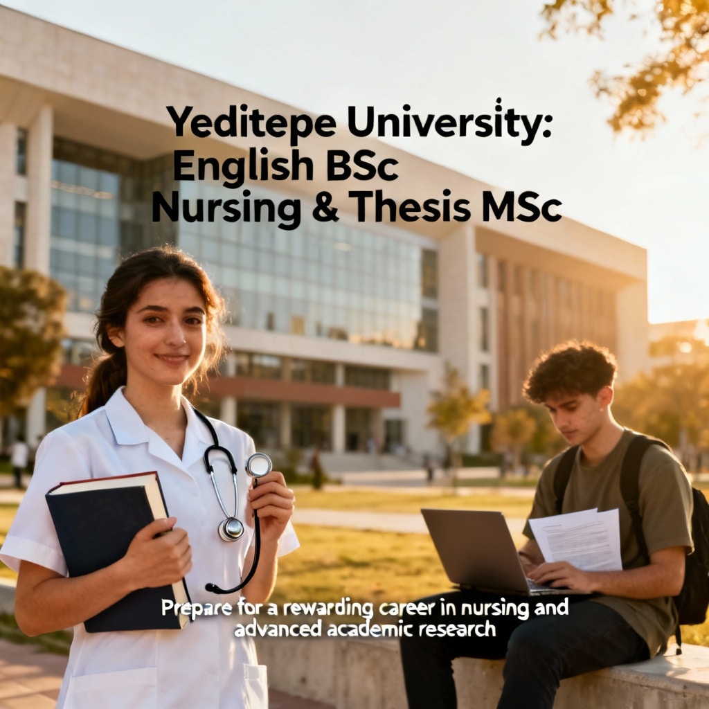 Yeditepe University: English BSc Nursing & Thesis MSc