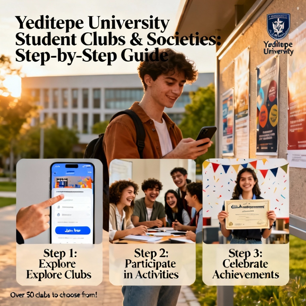 Yeditepe University Student Clubs & Societies: Step‑by‑Step