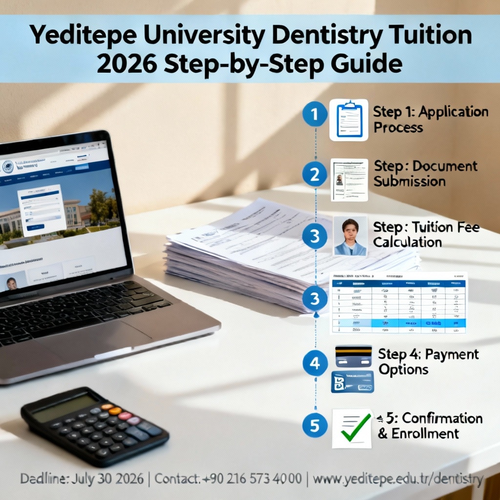 Yeditepe University Dentistry Tuition — 2026 Step-by-Step Guide