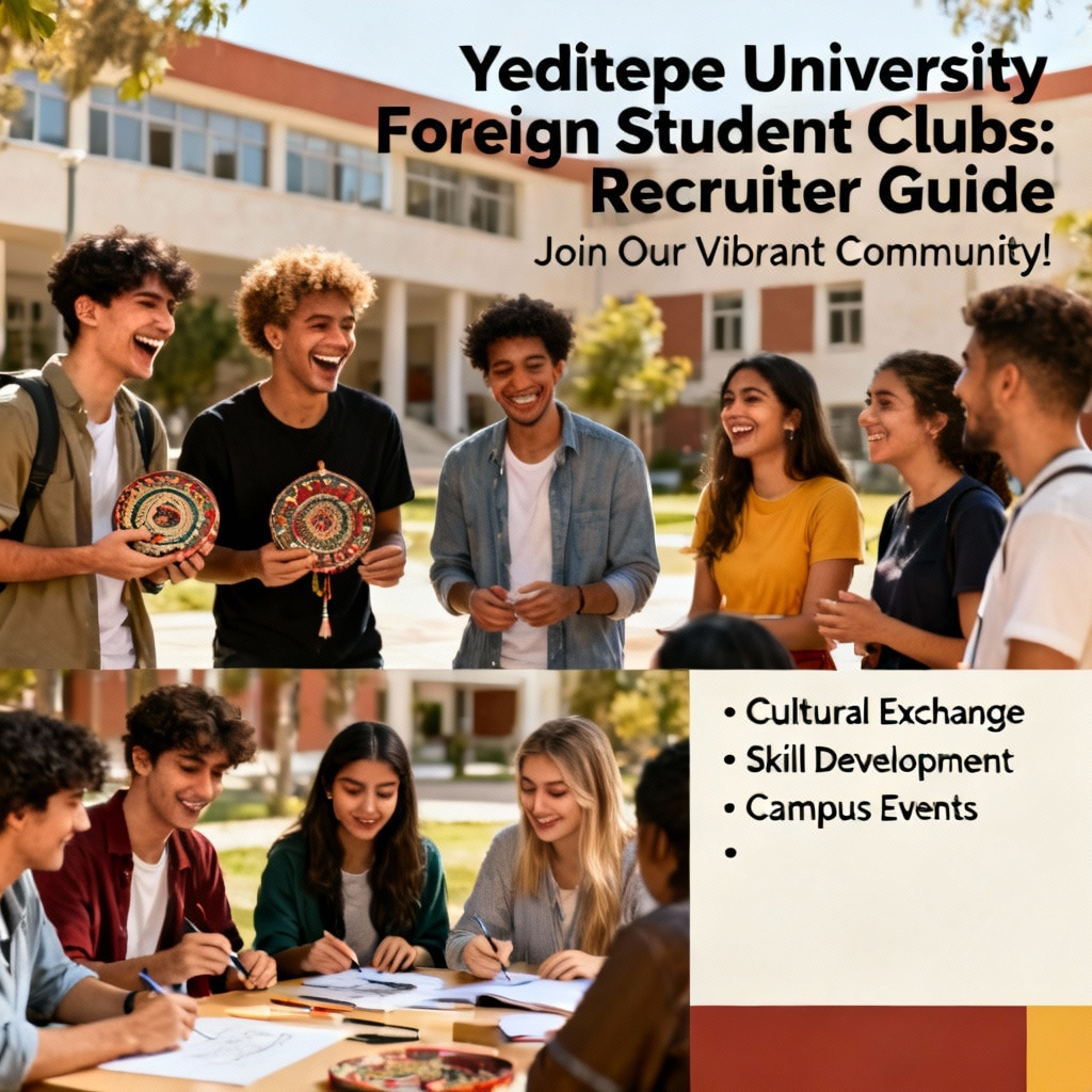 Yeditepe University Clubs for Foreign Students: Recruiter Guide