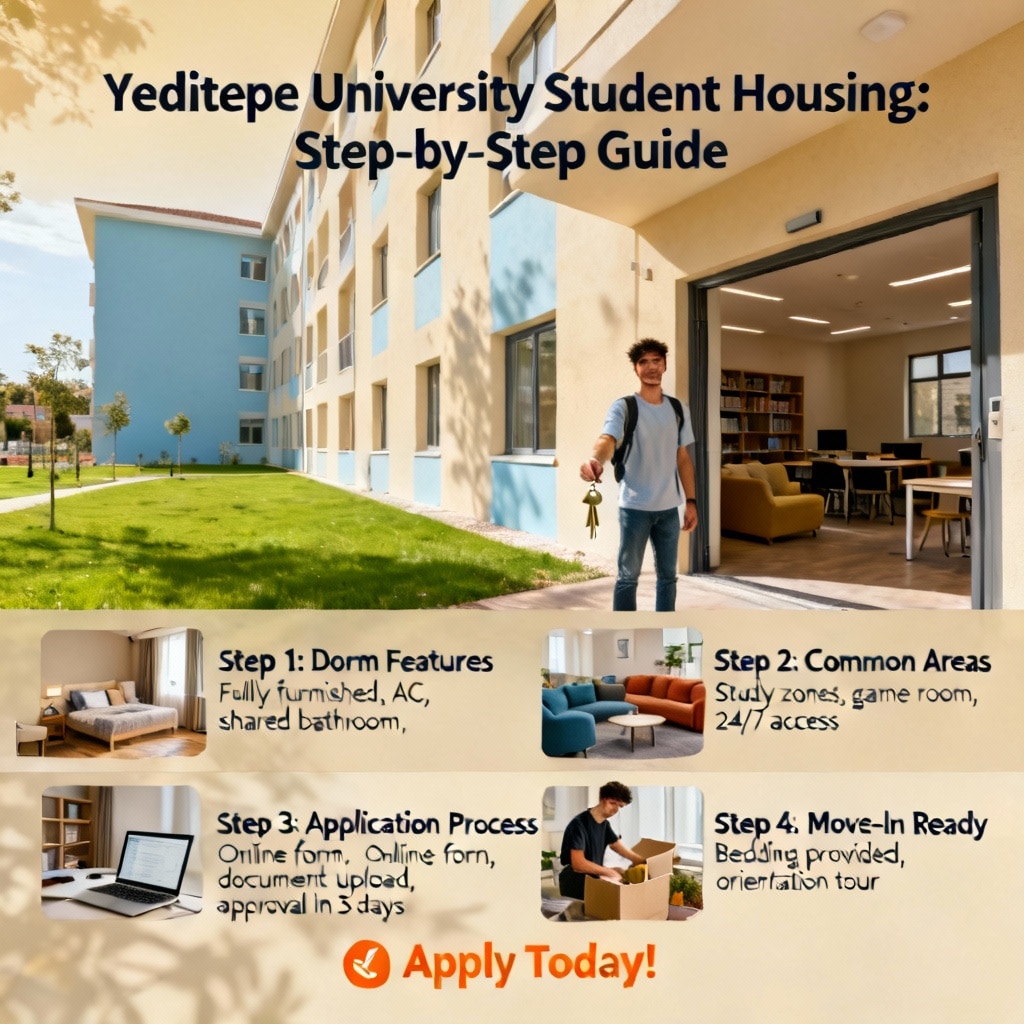Yeditepe University Student Housing — Step-by-Step Guide